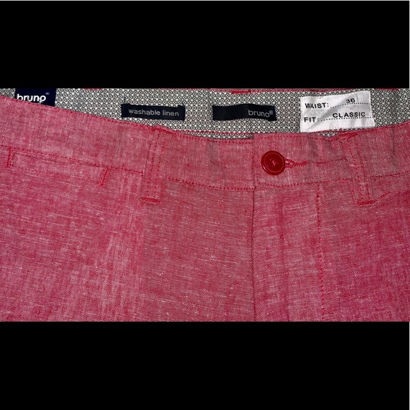 Bruno Washable Linen/Cotton shorts - Picture 3 of 5